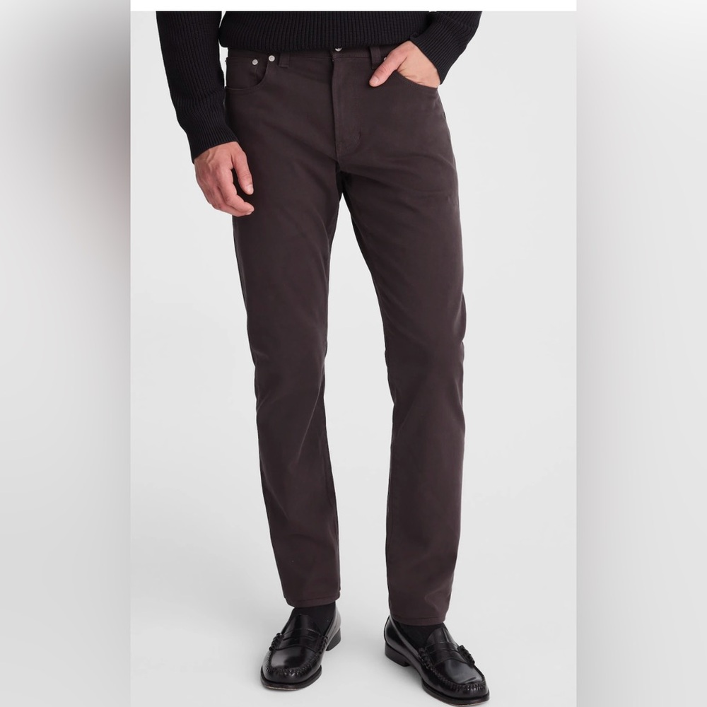 NWT Men's Madewell Athletic Allday Slim Pant - Size 33x30, Charcoal